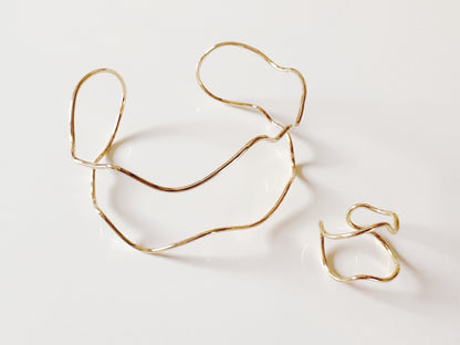 Bague ajustable Lignes